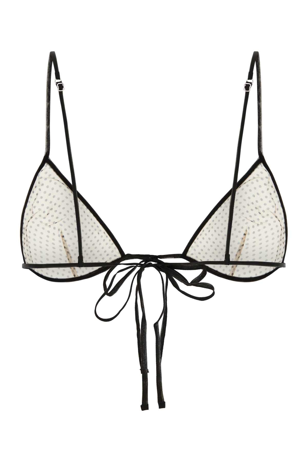 Prada Women Printed Chiffon Bra PRADA
