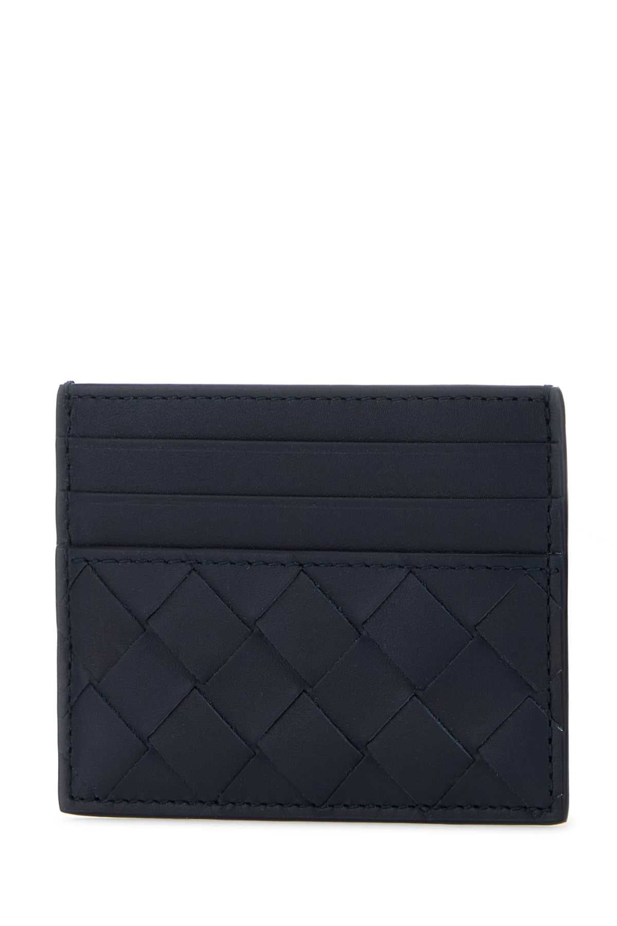 Bottega Veneta Men Two-Tone Leather Intrecciato Card Holder BOTTEGA VENETA