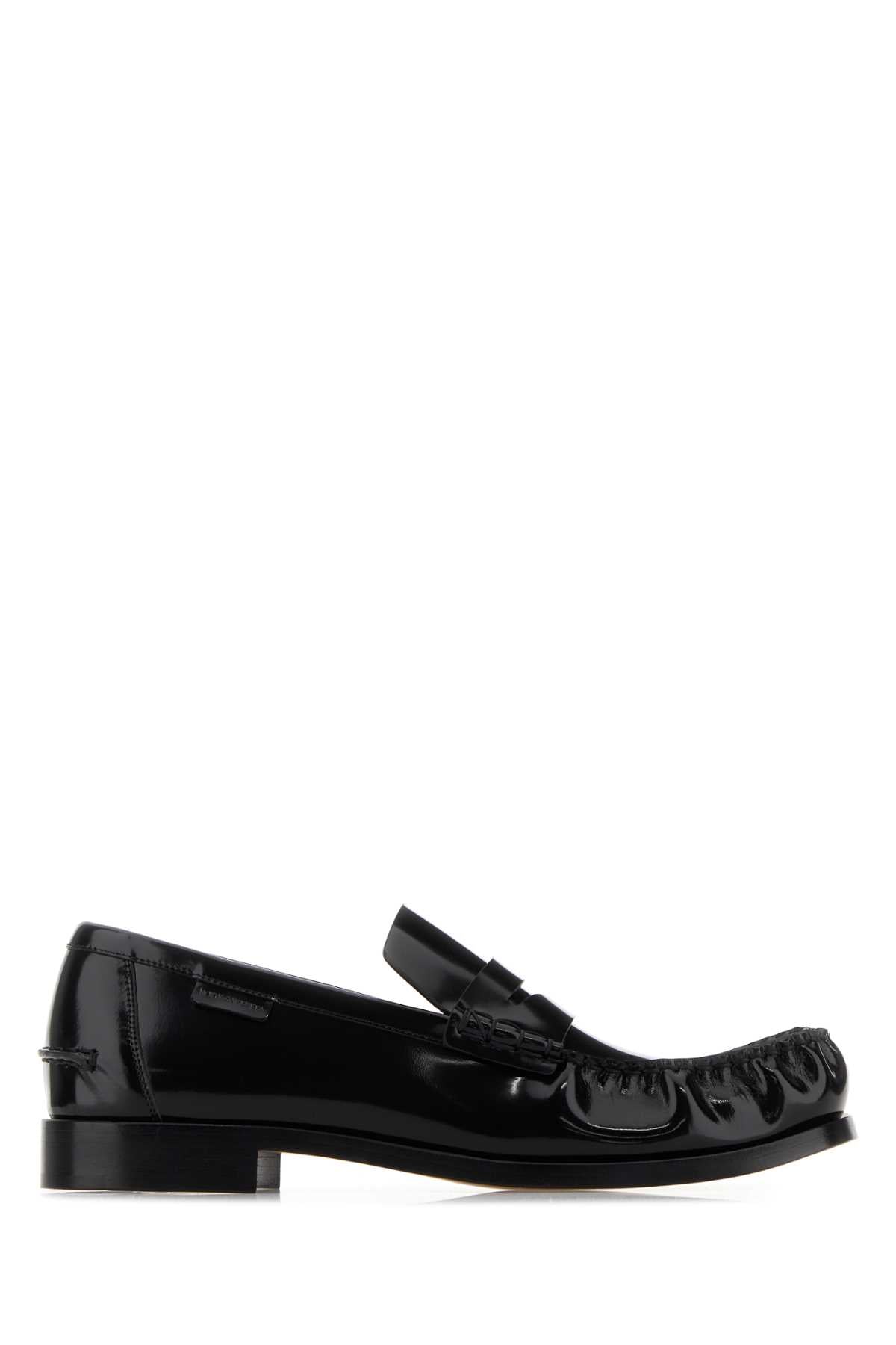 Bottega Veneta Men Black Leather Truman Loafers BOTTEGA VENETA