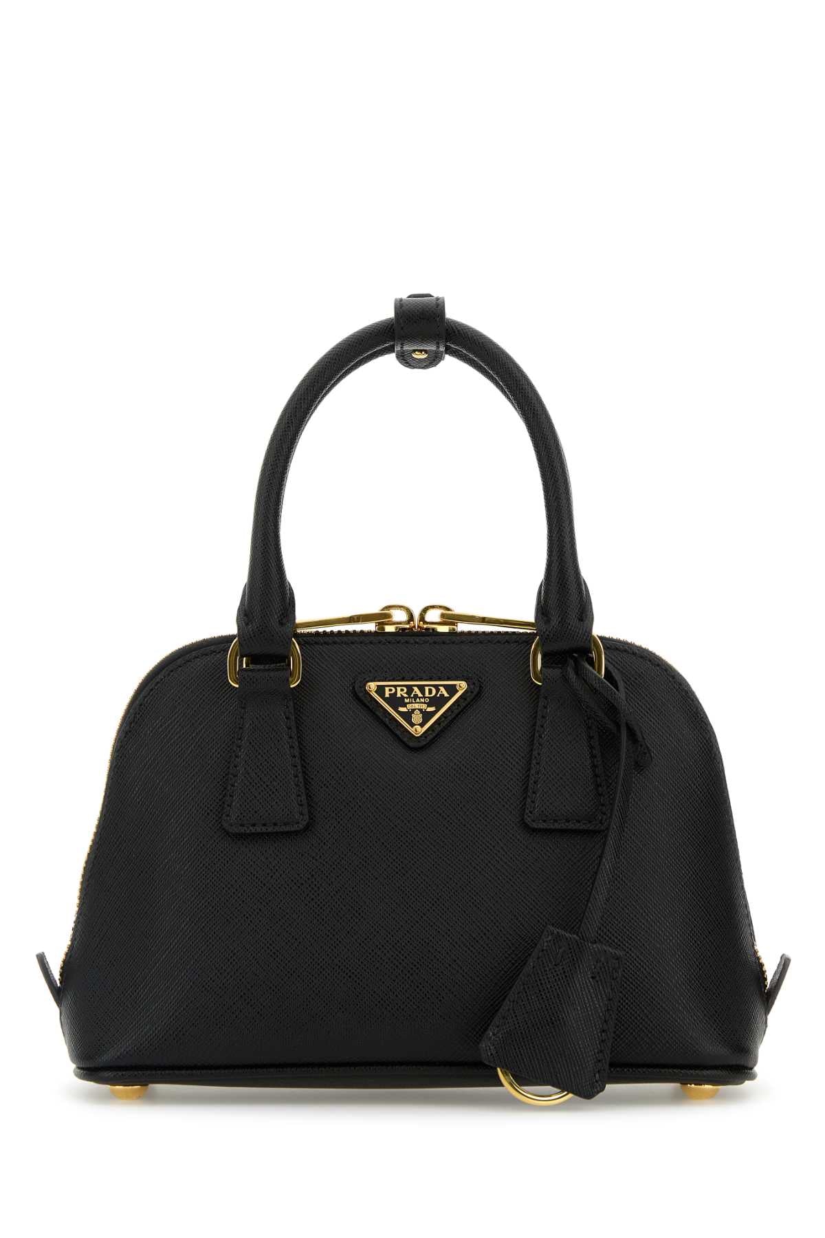 Prada Women Black Leather Handbag PRADA