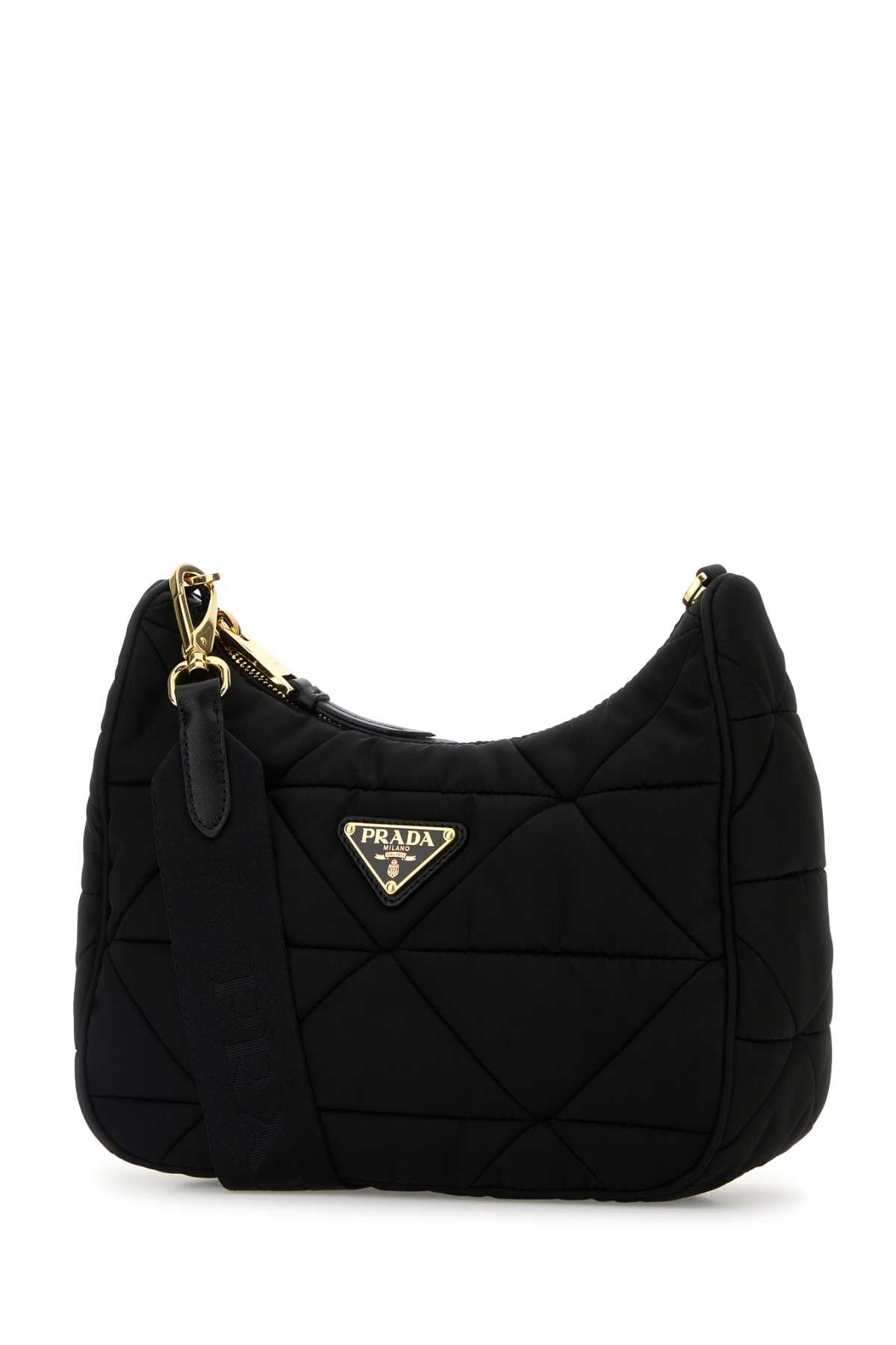 Prada Women Slate Re-Nylon Shoulder Bag PRADA