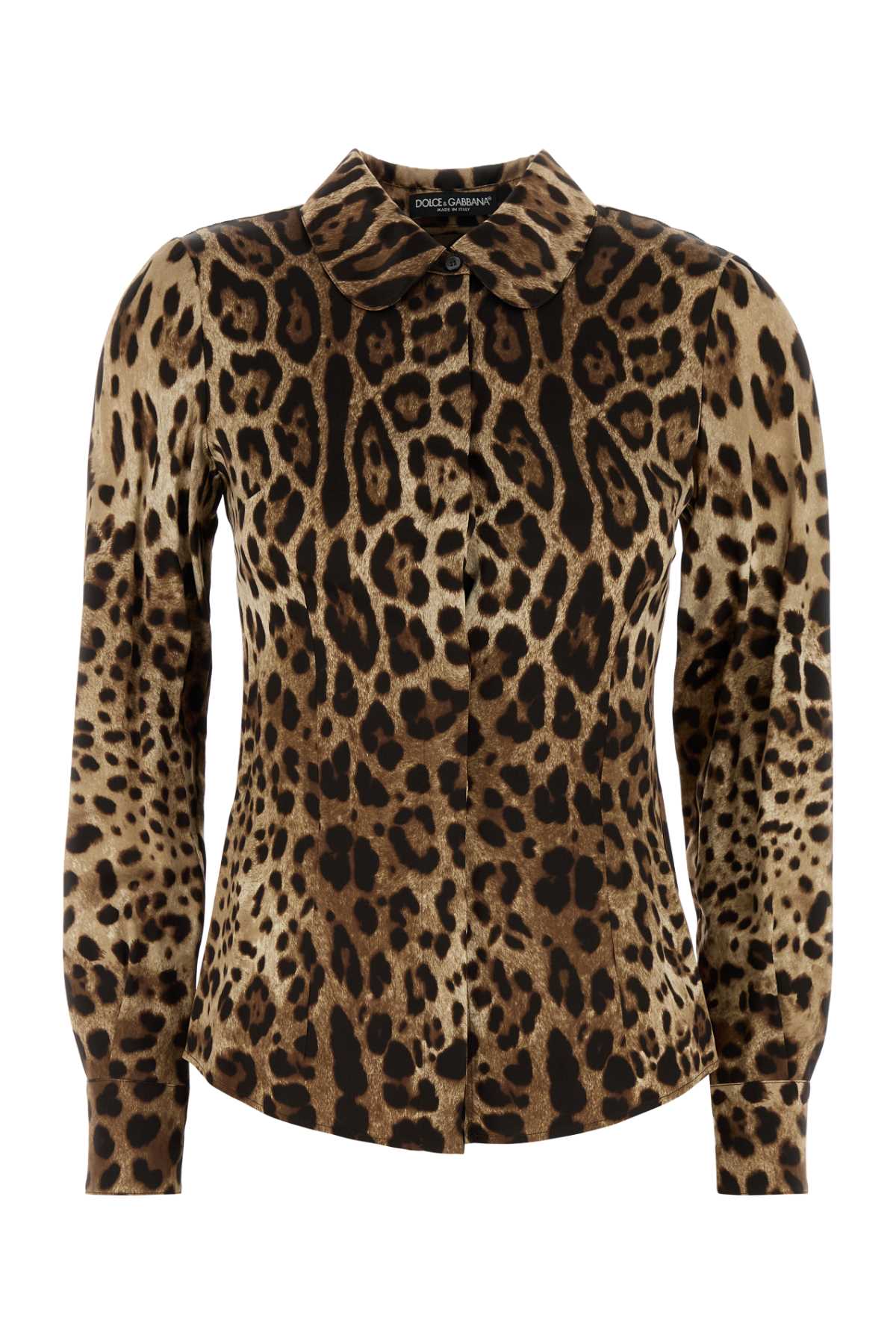 Dolce & Gabbana Women Printed Satin Shirt DOLCE & GABBANA