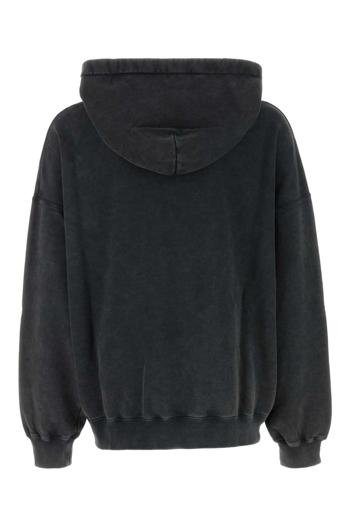 Gucci Men Charcoal Cotton Sweatshirt GUCCI
