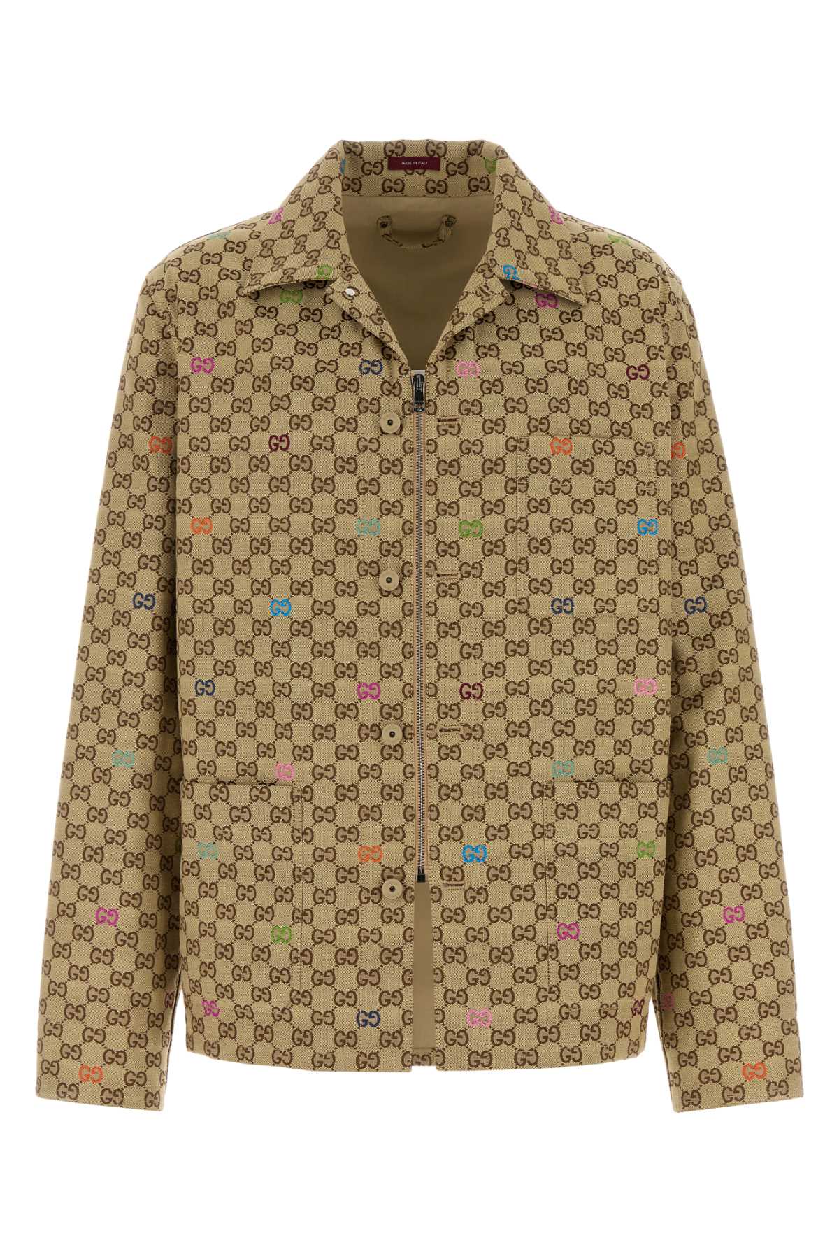 Gucci Men Gg Fabric Jacket GUCCI