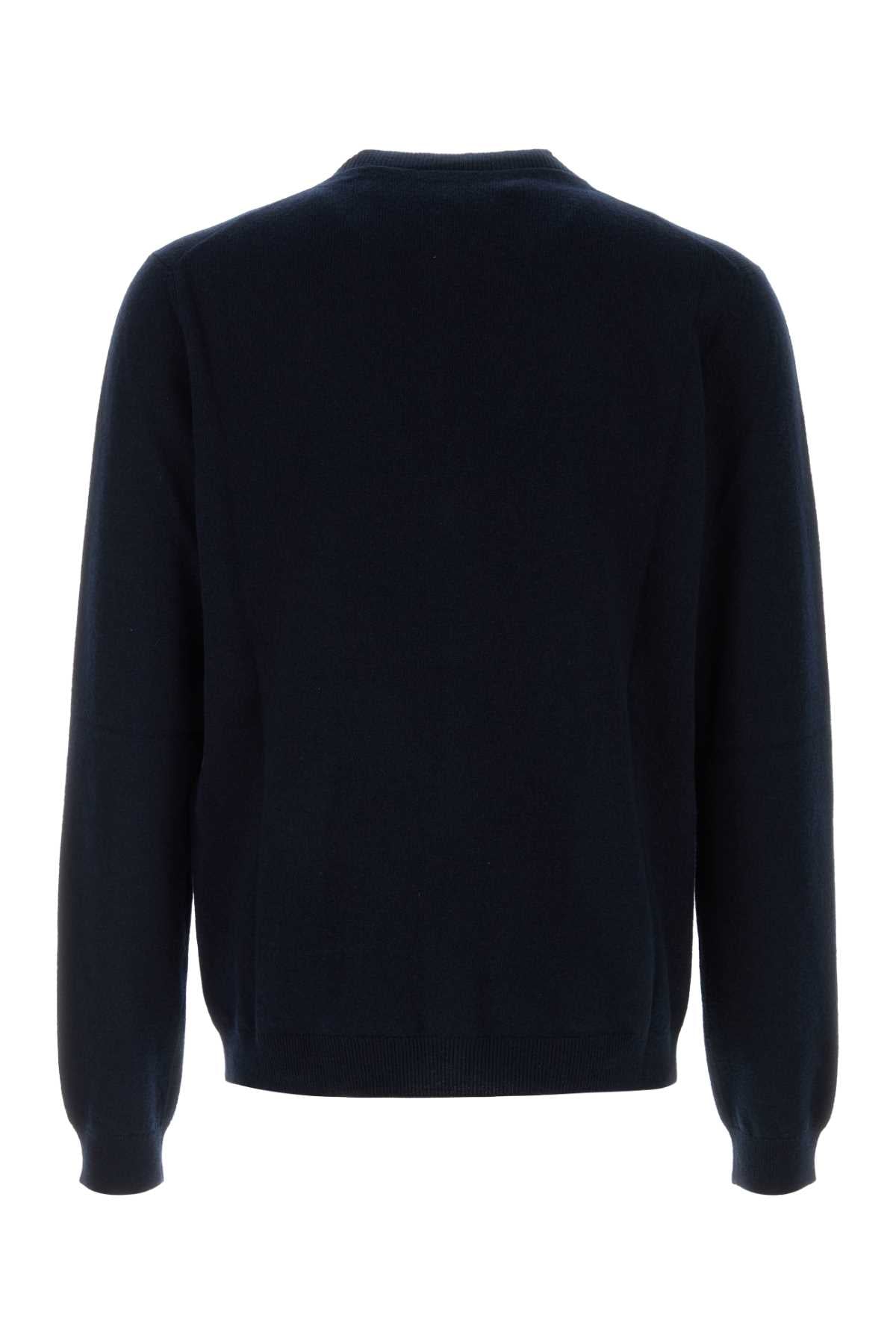 Gucci Men Midnight Blue Cashmere Cardigan GUCCI