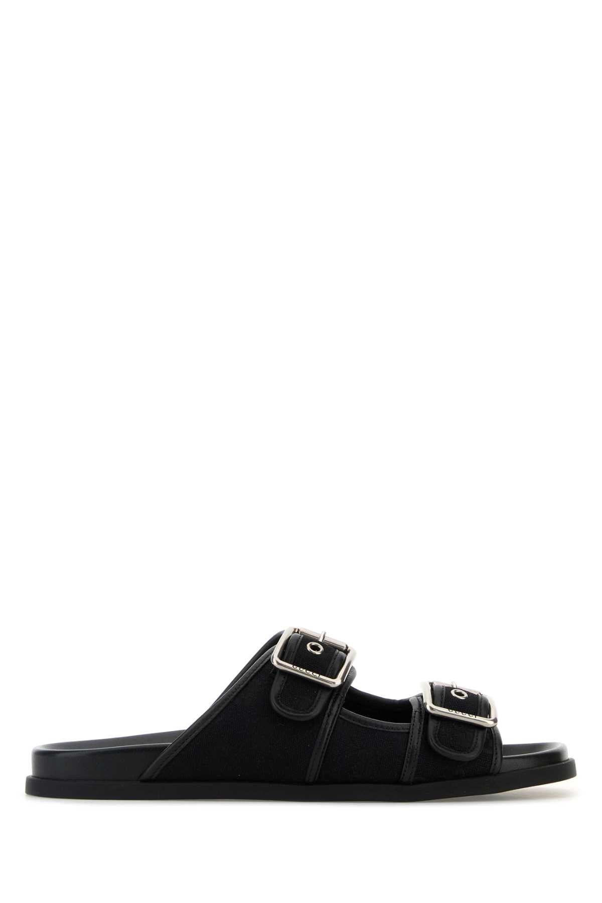 Gucci Men Gg Fabric Slippers GUCCI