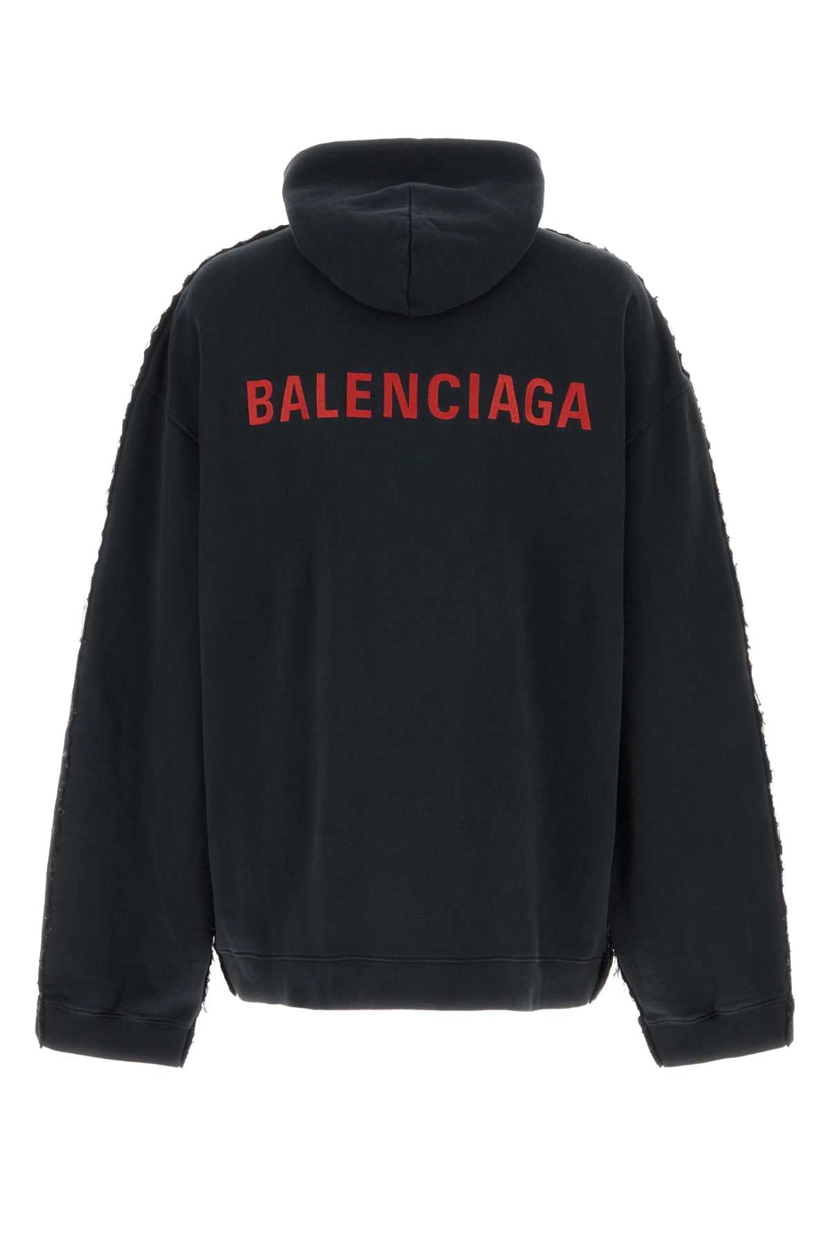 Balenciaga Men Two-Tone Denim And Jersey Jacket BALENCIAGA