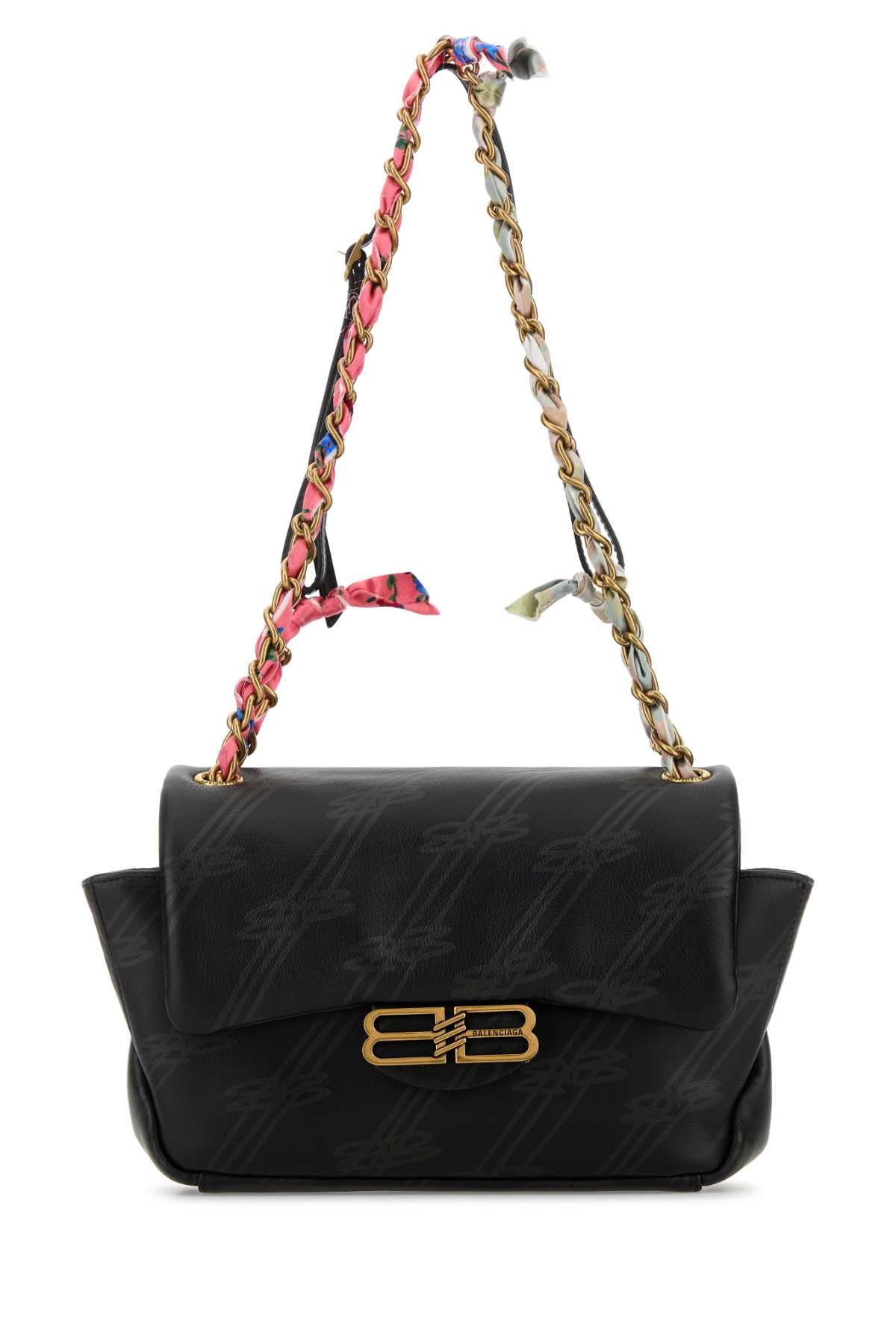 Balenciaga Women Printed Leather Mini Darling Shoulder Bag BALENCIAGA