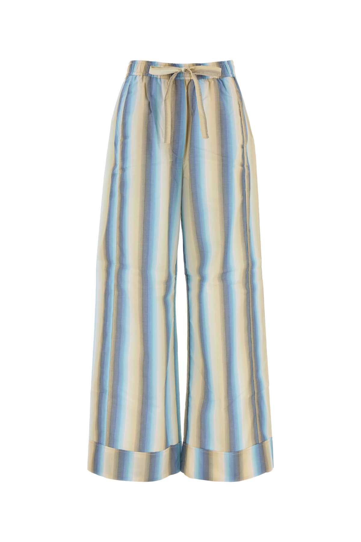 Ganni Women Embroidered Cotton Pyjama Pant GANNI