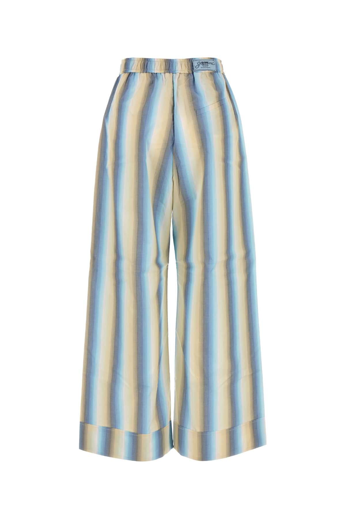 Ganni Women Embroidered Cotton Pyjama Pant GANNI