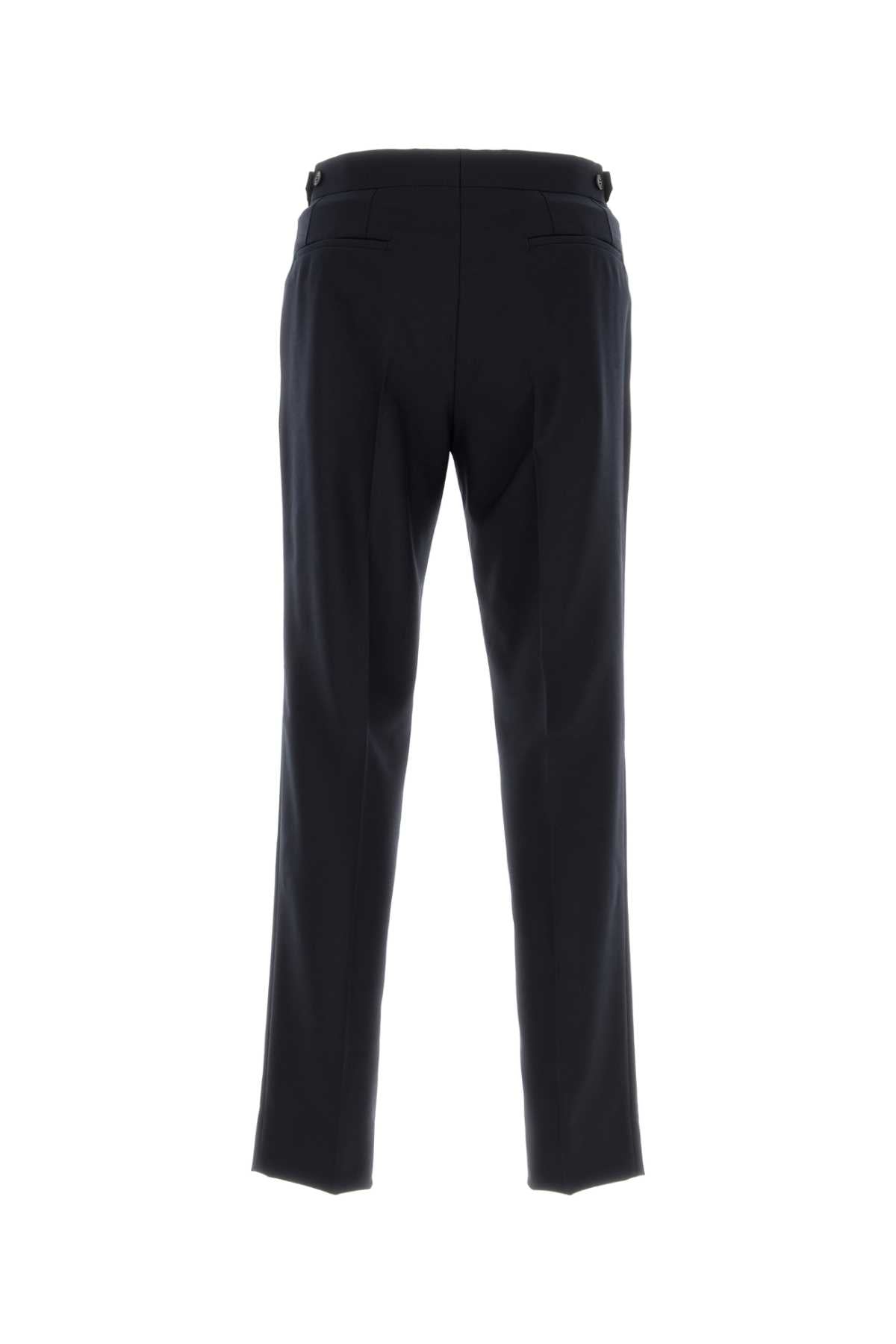 Brioni Men Midnight Blue Wool Pant BRIONI
