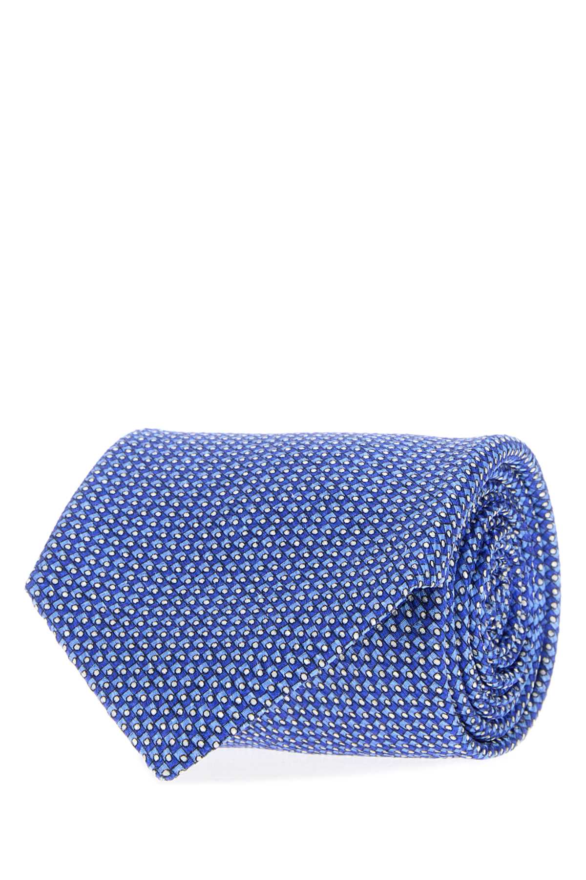 Brioni Men Embroidered Silk Tie BRIONI