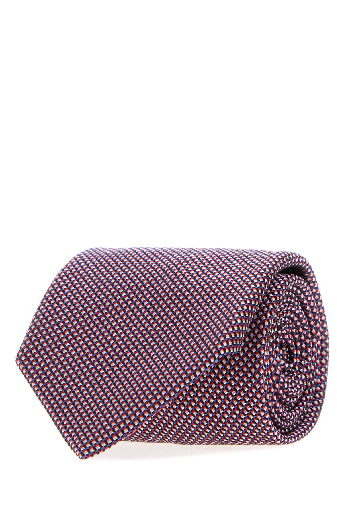 Brioni Men Embroidered Silk Tie BRIONI
