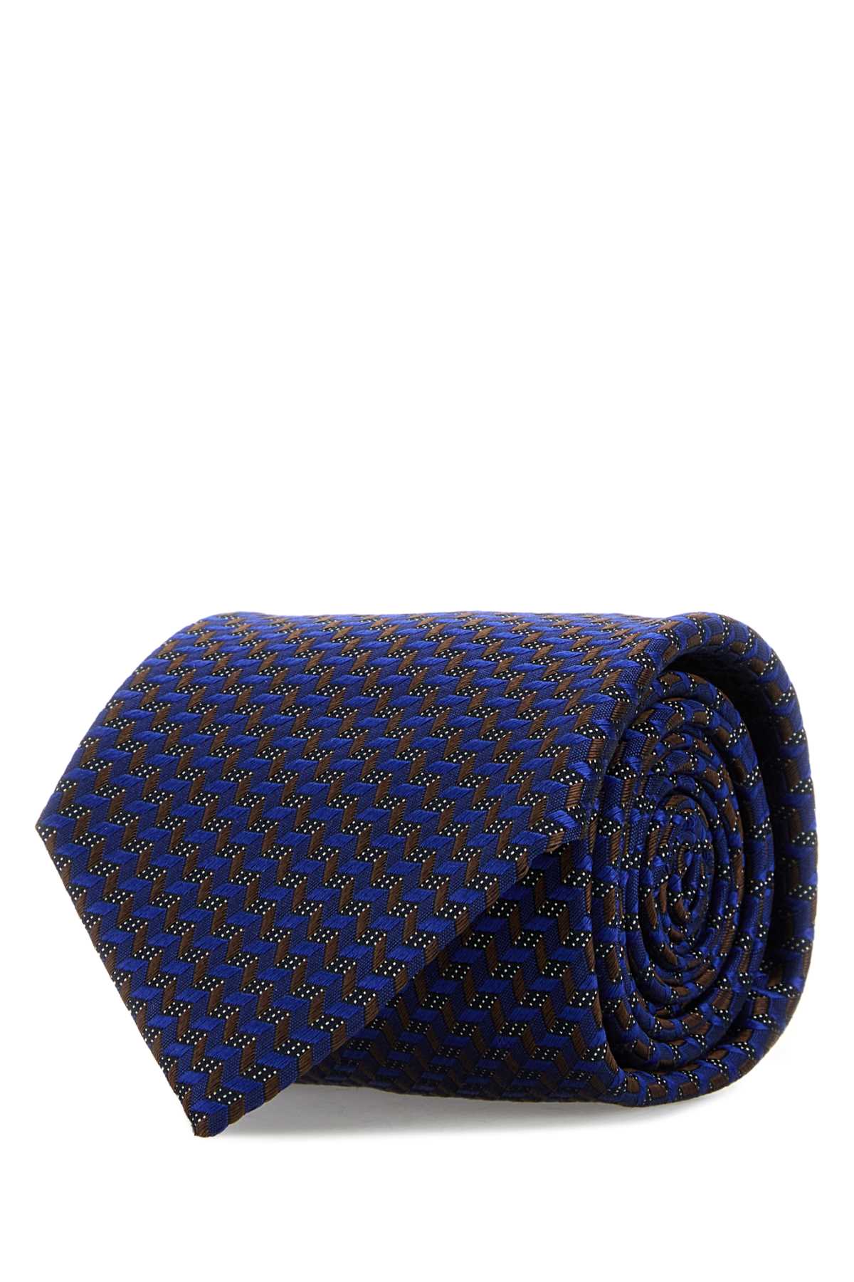 Brioni Men Embroidered Silk Tie BRIONI