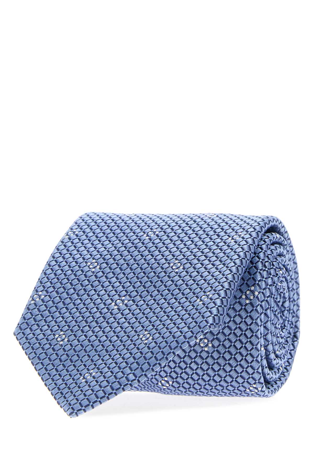 Brioni Men Embroidered Silk Tie BRIONI