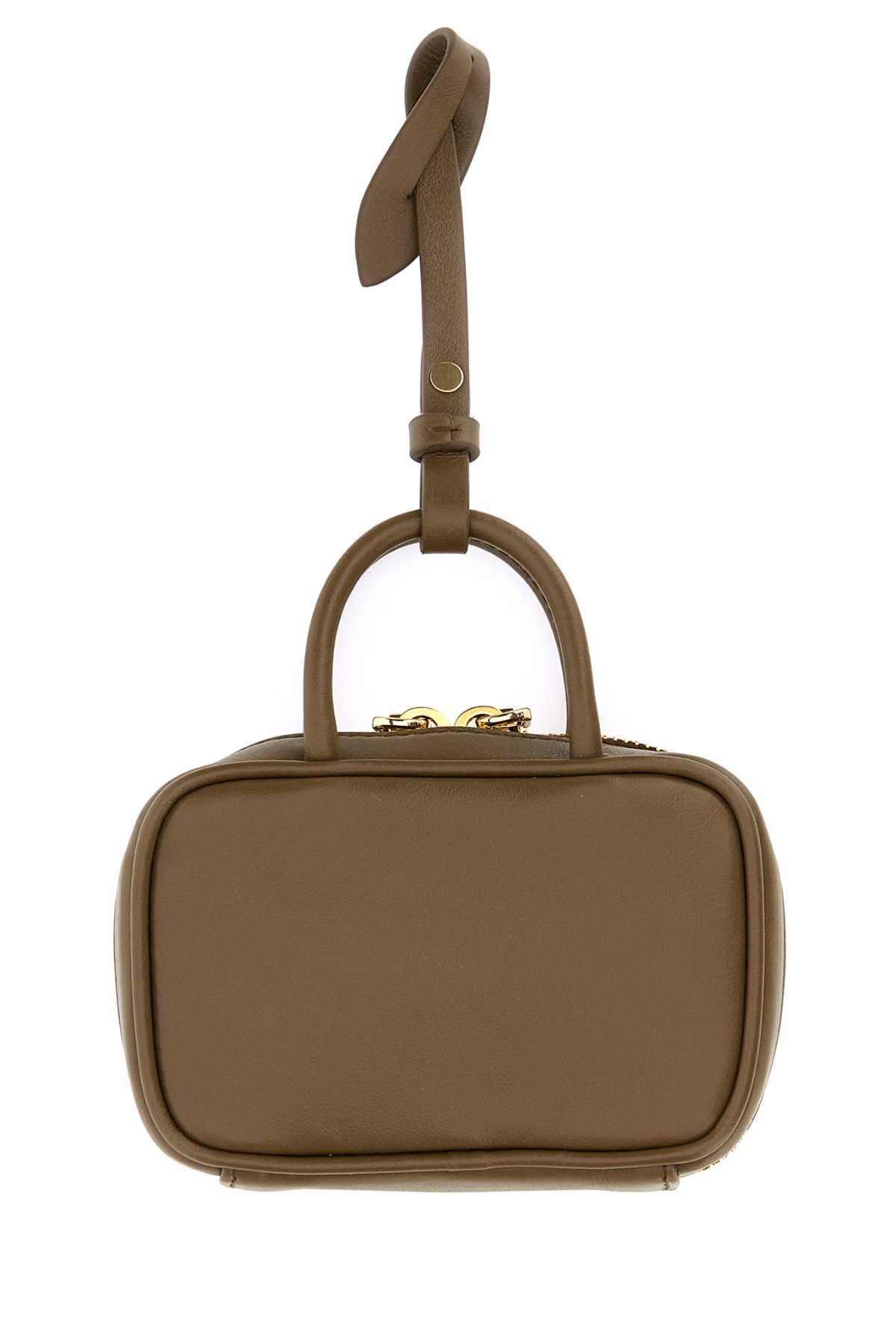 Miu Miu Women Mud Leather Beau Keyring Necessaire MIU MIU