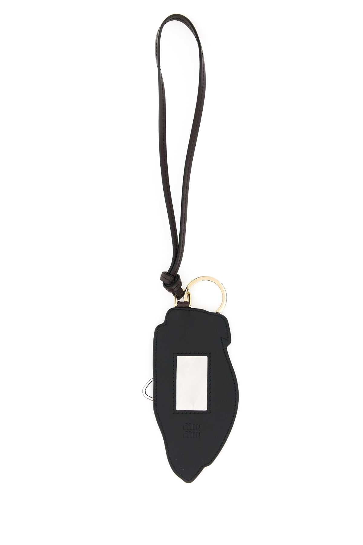 Miu Miu Women Multicolor Leather Keyring MIU MIU