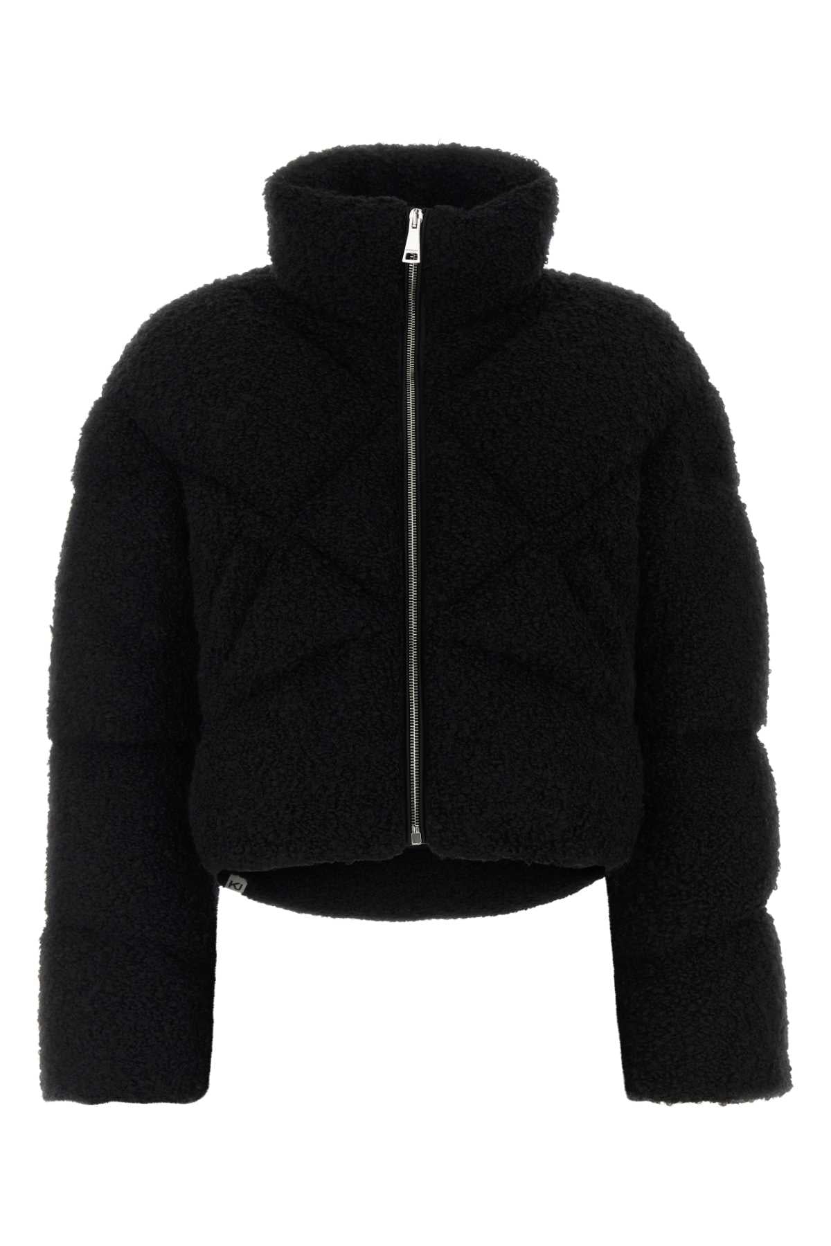 Khrisjoy Women Black Teddy Daisy Down Jacket KHRISJOY