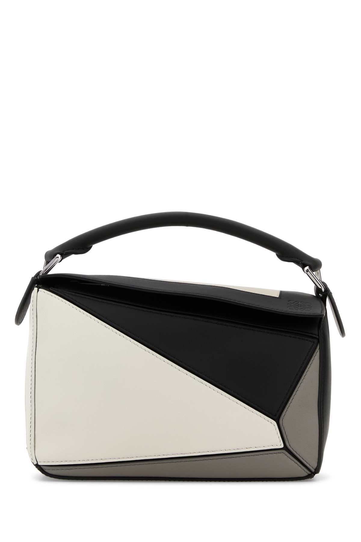 Loewe Women Multicolor Leather Small Puzzle Handbag LOEWE