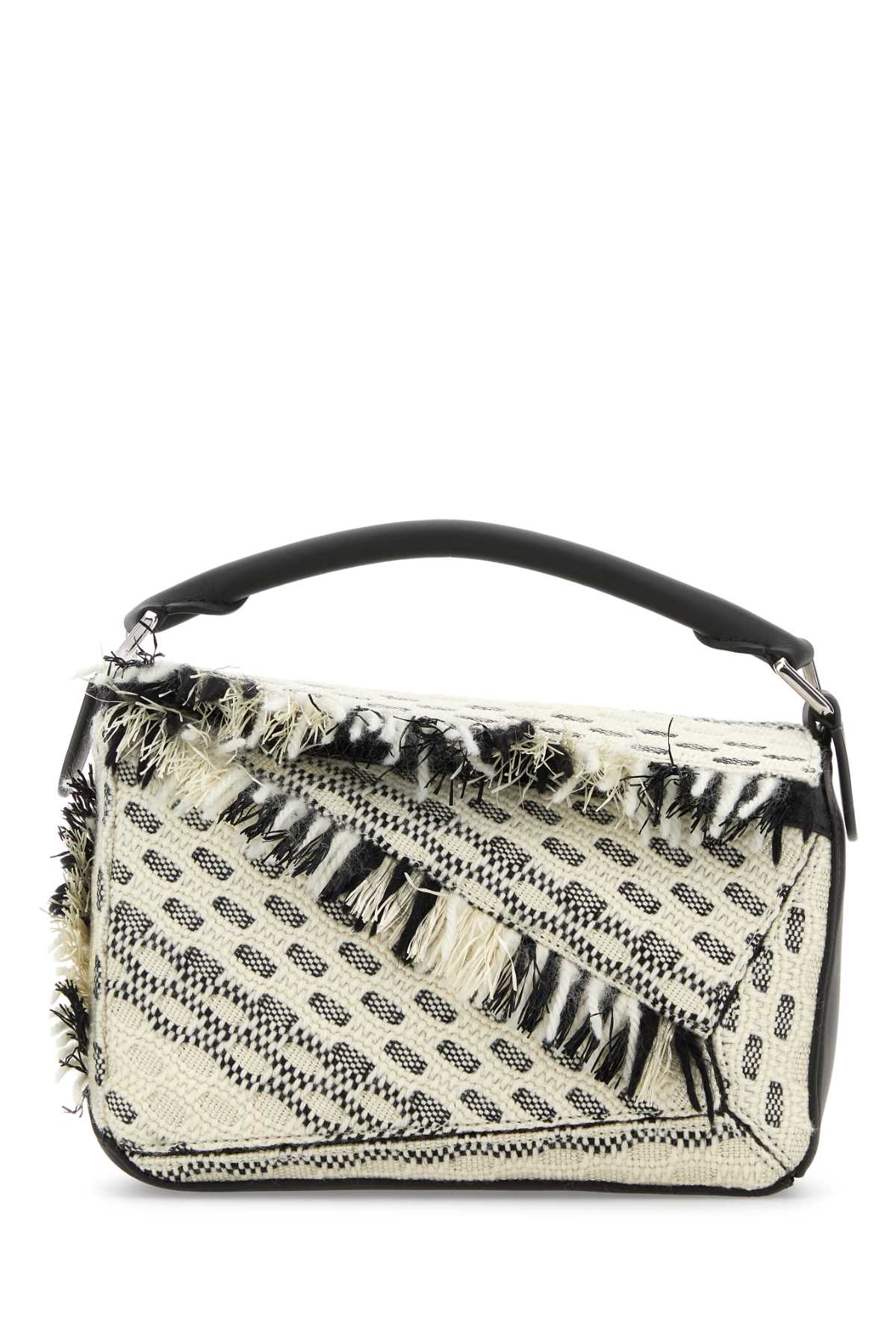 Loewe Women Two-Tone Fabric Puzzle Handbag LOEWE