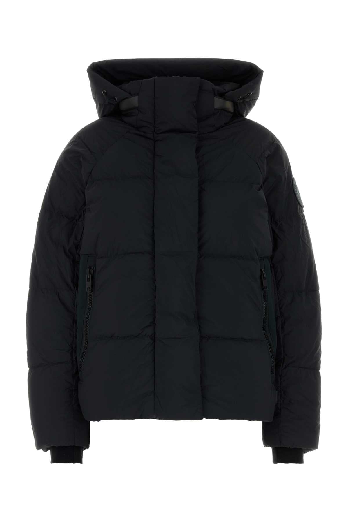 Canada Goose Women Black Nylon Junction Down Jacket CANADA GOOSE