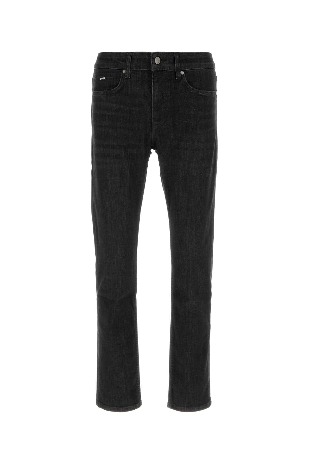 Boss Men Black Stretch Denim Jeans BOSS