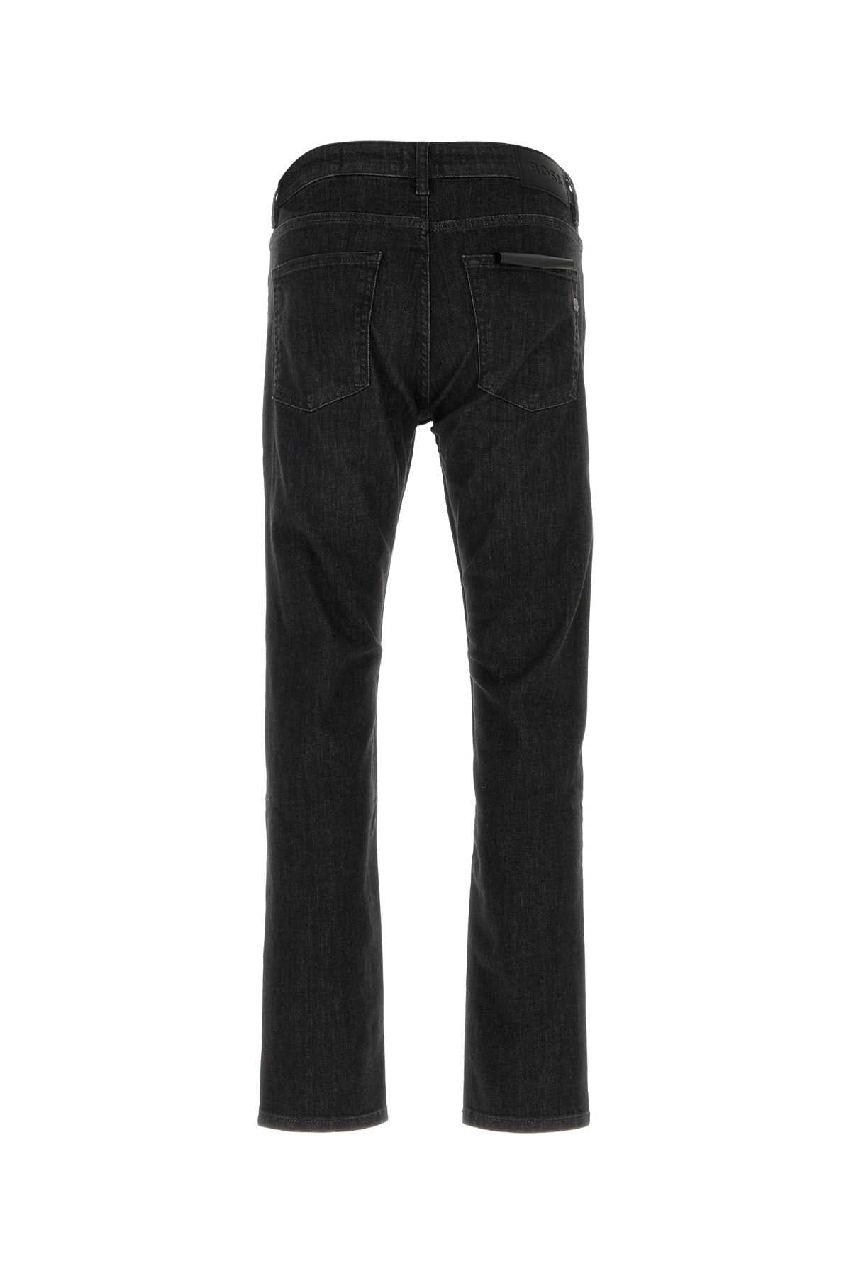 Boss Men Black Stretch Denim Jeans BOSS