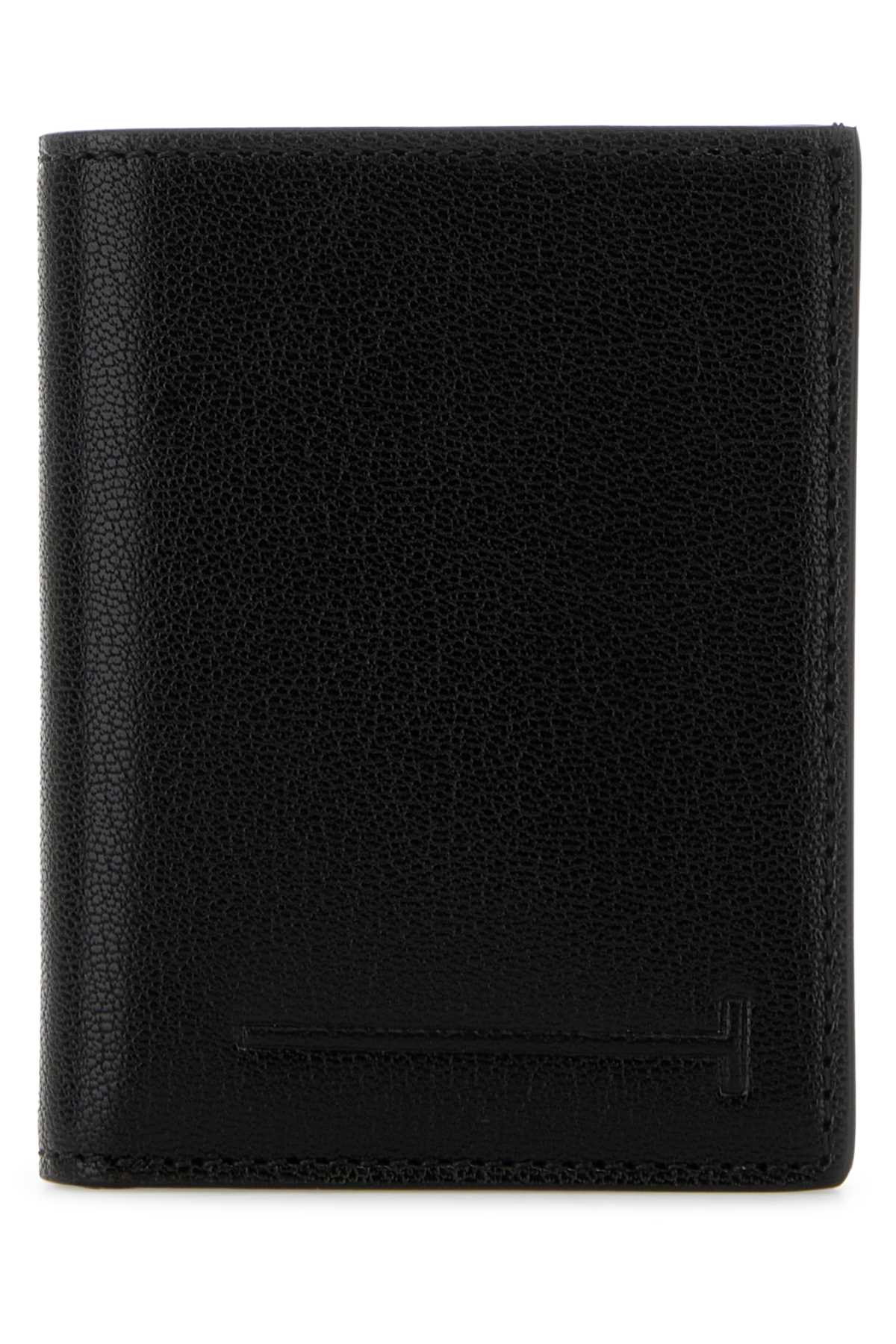 Tom Ford Men Black Leather Wallet TOM FORD