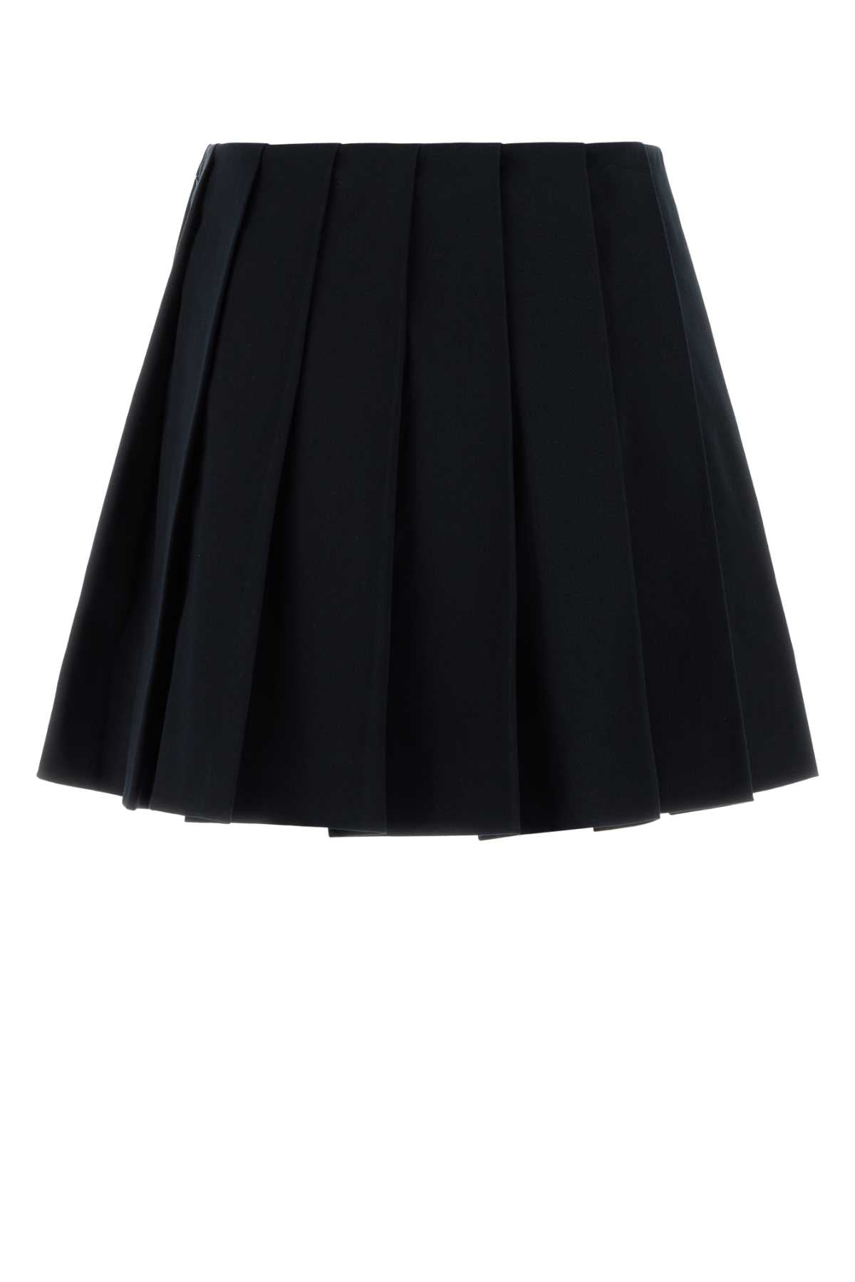 Prada Women Midnight Blue Drill Mini Skirt PRADA