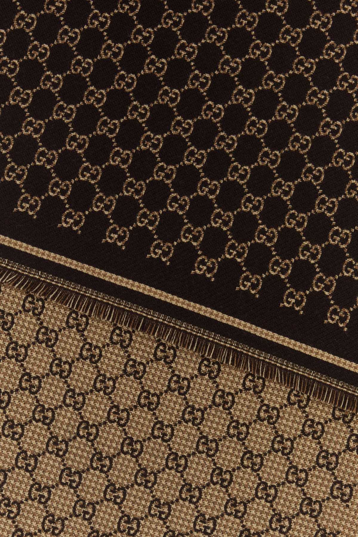 Gucci Men Gg Jacquard Scarf GUCCI