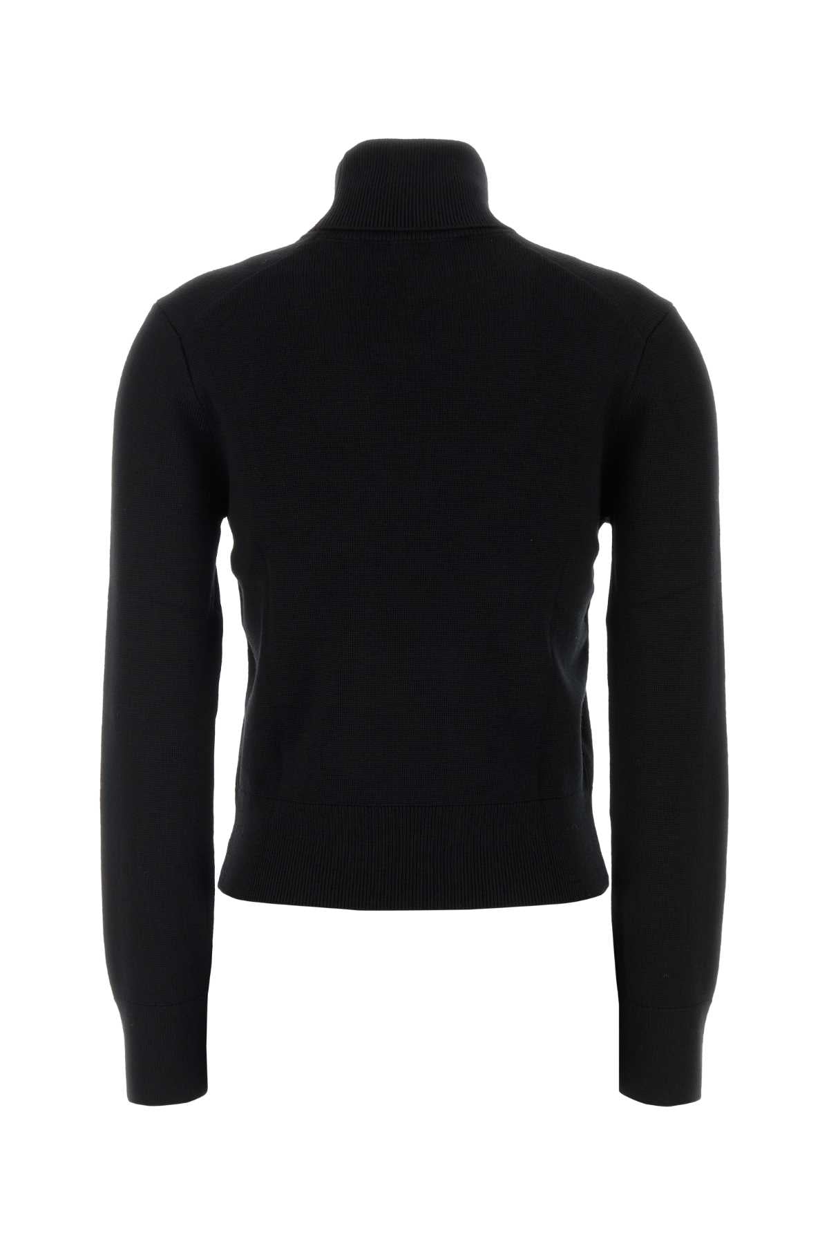 Ami Women Black Wool Sweater AMI PARIS