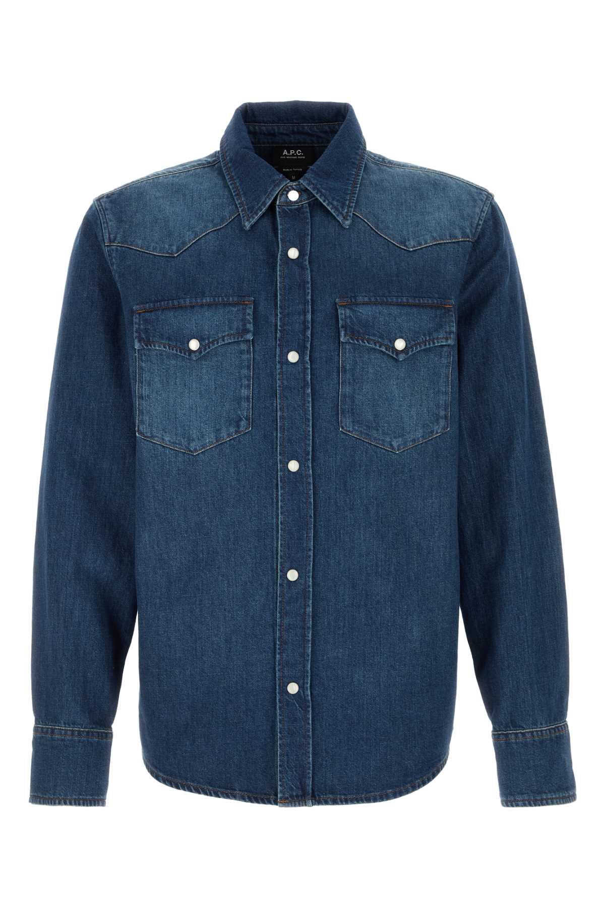 A.P.C. Men Denim Western Shirt A.P.C.