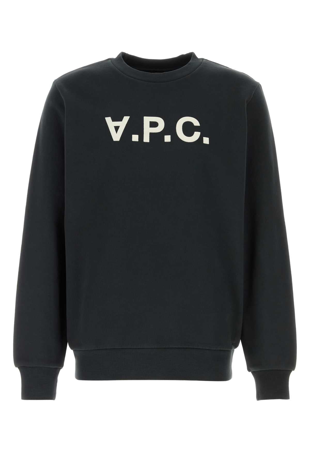 A.P.C. Men Slate Cotton Sweatshirt A.P.C.