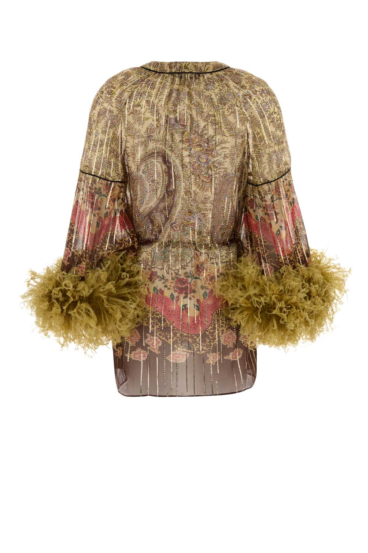 Valentino Garavani Women Printed Silk Blouse VALENTINO GARAVANI