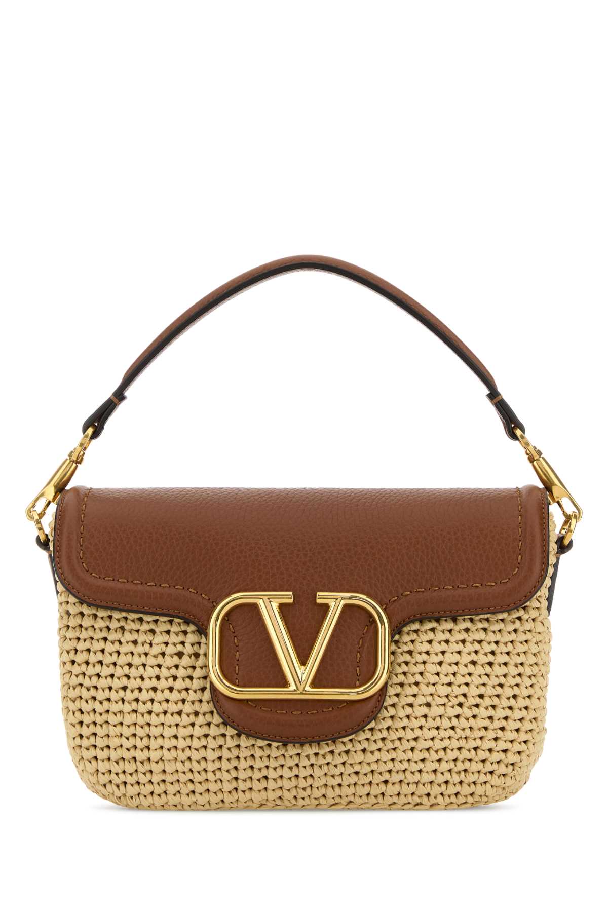 Valentino Garavani Women Raffia Alltime Shoulder Bag VALENTINO GARAVANI