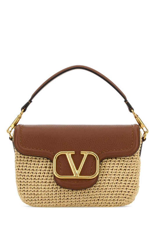 Valentino Garavani Women Raffia Alltime Shoulder Bag VALENTINO GARAVANI