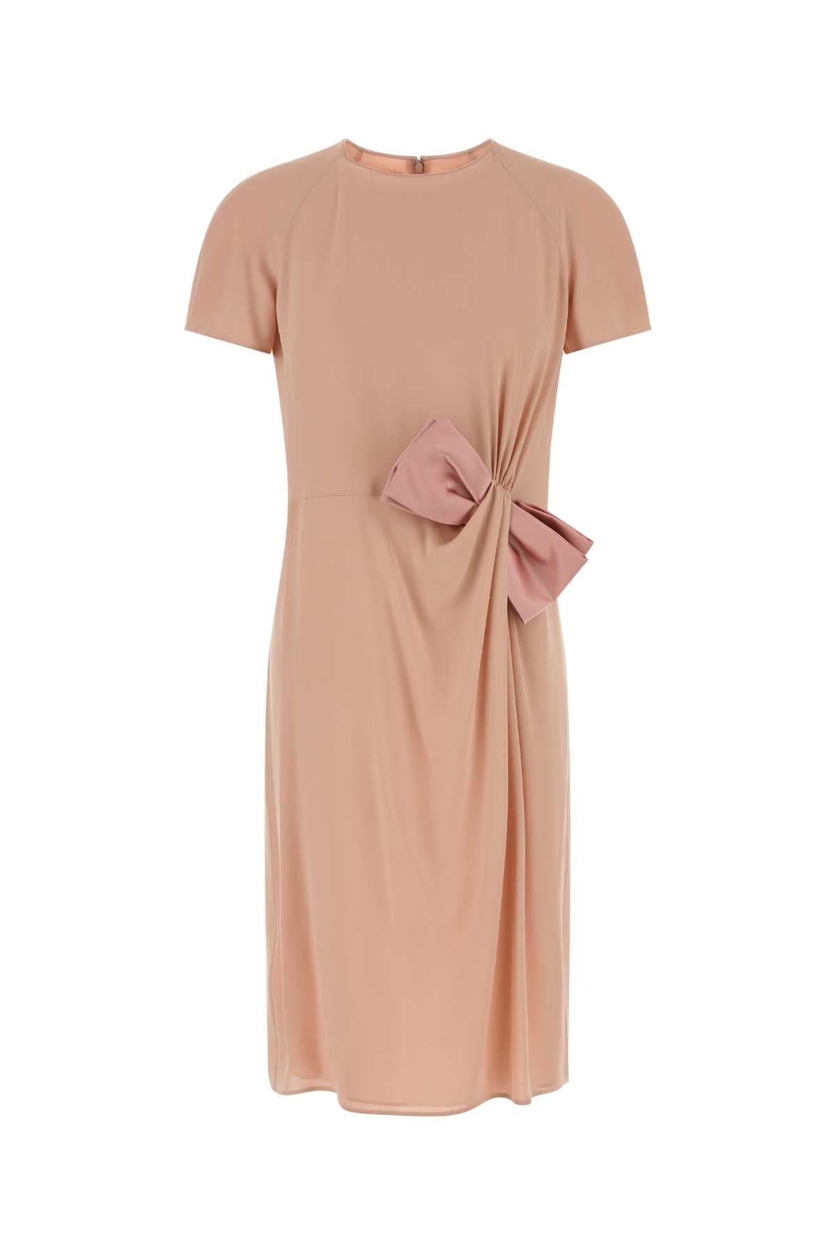 Valentino Garavani Women Pink Crepe Dress VALENTINO GARAVANI
