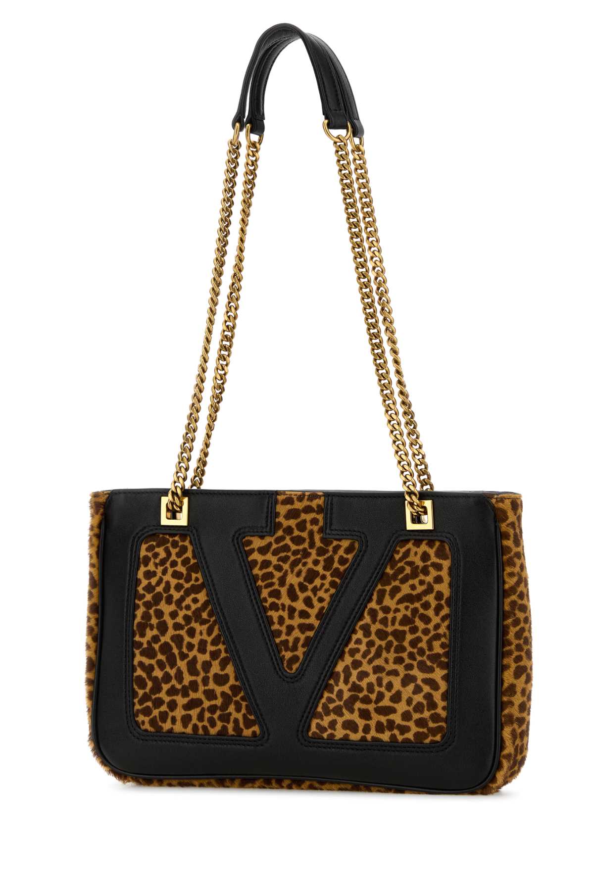 Valentino Garavani Women Printed Calf Hair Viva Superstar Shoulder Bag