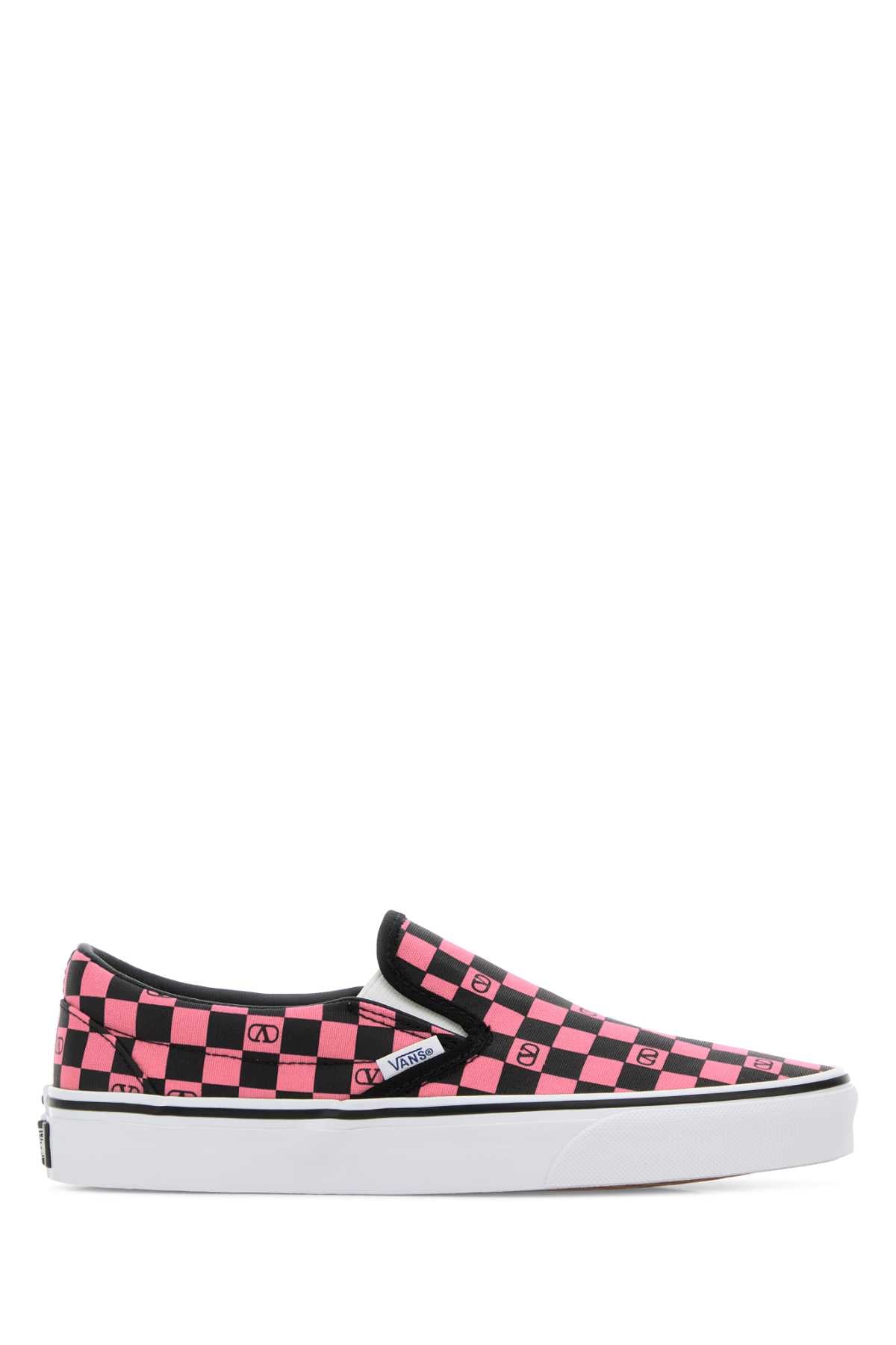 Valentino Garavani Women Printed Canvas  Valentino Garavani X Vans Classic Slip-On Slip-Ons VALENTINO GARAVANI