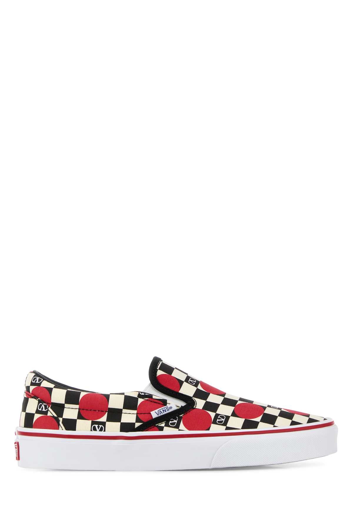 Valentino Garavani Women Printed Canvas  Valentino Garavani X Vans Slip-Ons VALENTINO GARAVANI