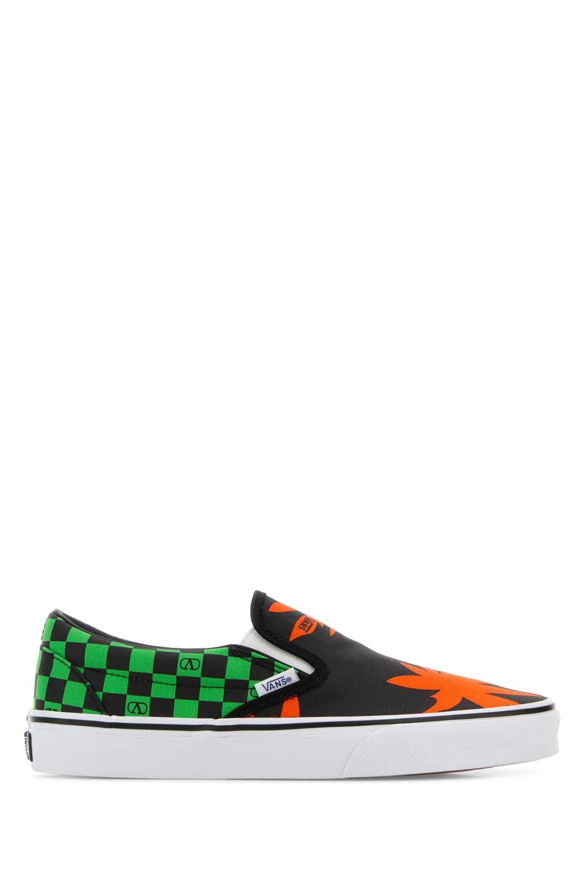 Valentino Garavani Women Printed Canvas Valentino Garavani X Vans Classic Slip-On Slip-Ons VALENTINO GARAVANI