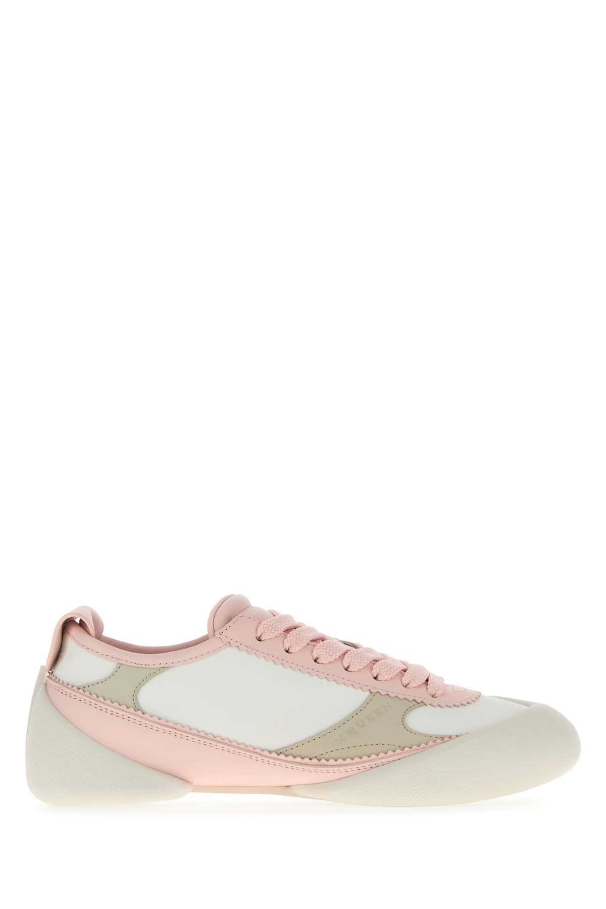 Alexander Mcqueen Women Multicolor Leather Sneakers ALEXANDER MCQUEEN