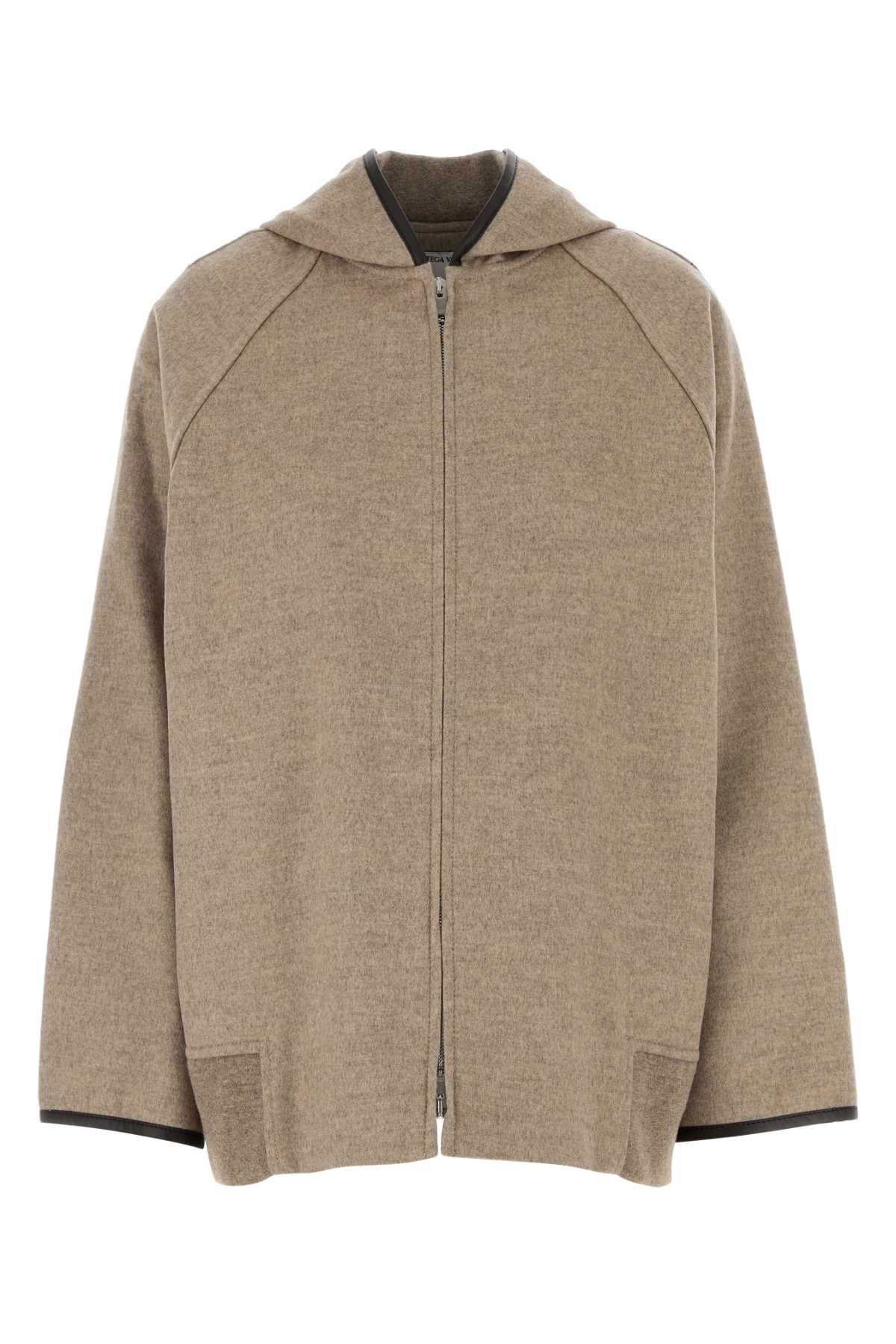 Bottega Veneta Women Cappuccino Wool Blend Jacket BOTTEGA VENETA