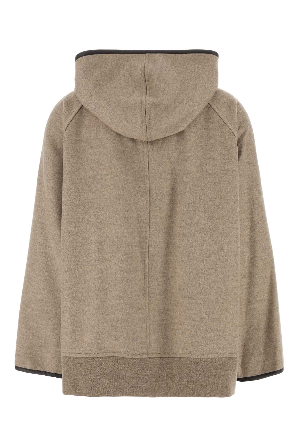 Bottega Veneta Women Cappuccino Wool Blend Jacket BOTTEGA VENETA