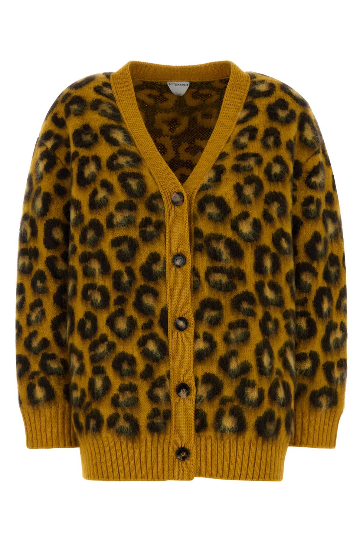 Bottega Veneta Women Embroidered Wool Blend Oversize Cardigan BOTTEGA VENETA