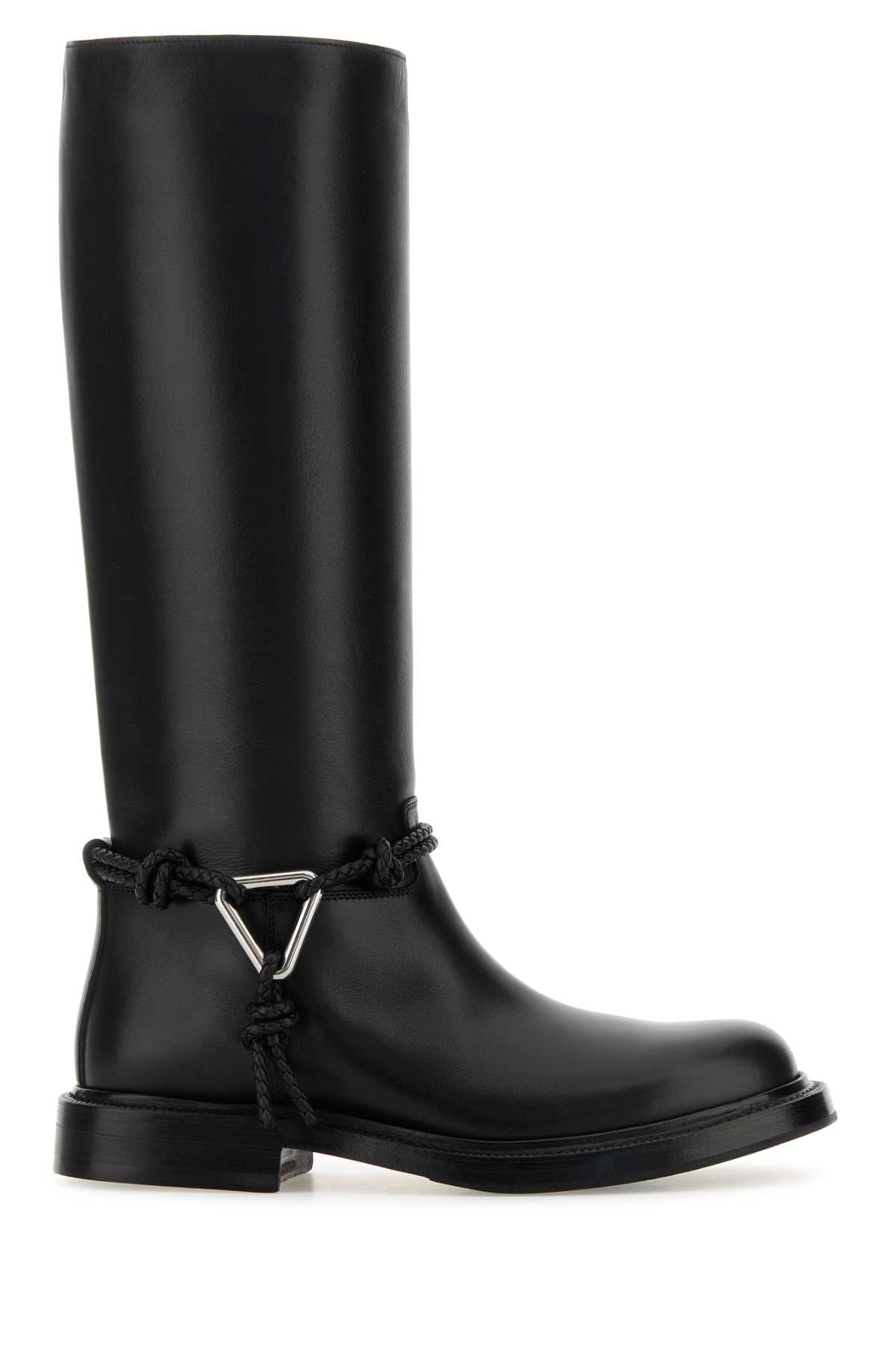 Bottega Veneta Women Black Leather James Boots BOTTEGA VENETA