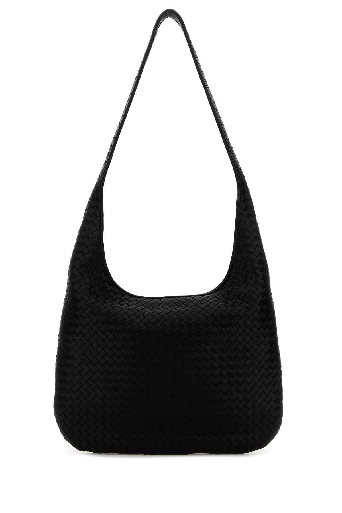 Bottega Veneta Men Black Nappa Leather Crossbody Bag BOTTEGA VENETA