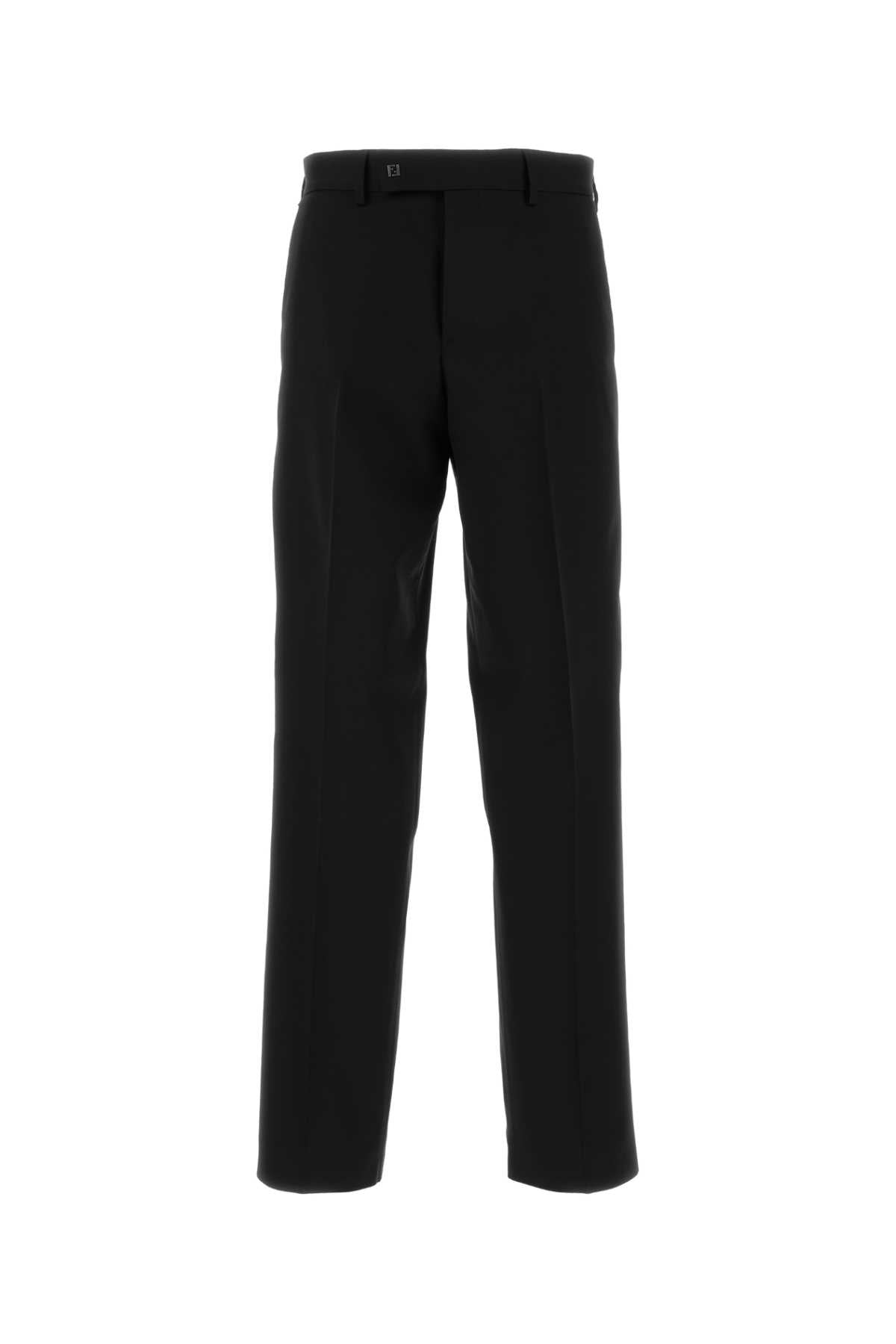 Fendi Men Black Wool Pant FENDI