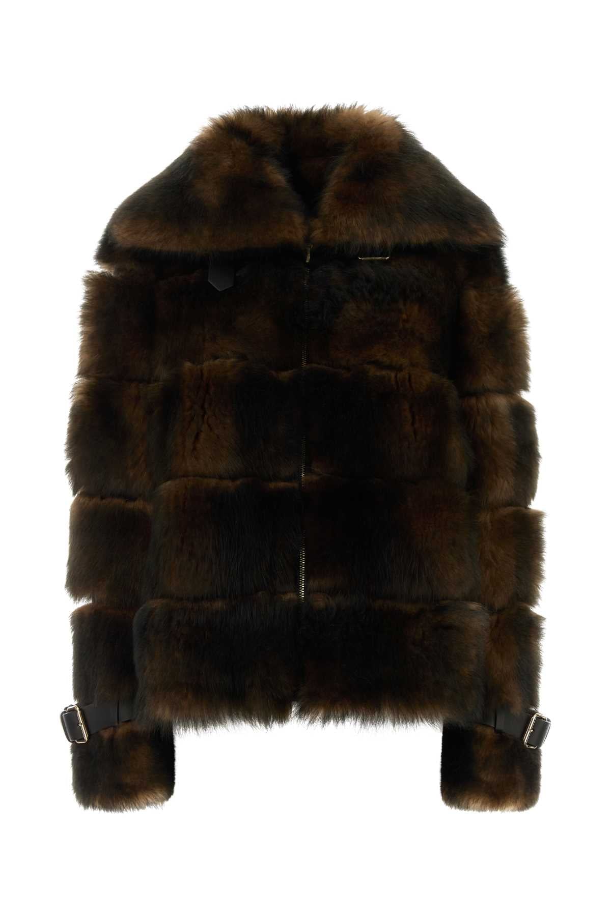 Fendi Women Brown Fur FENDI