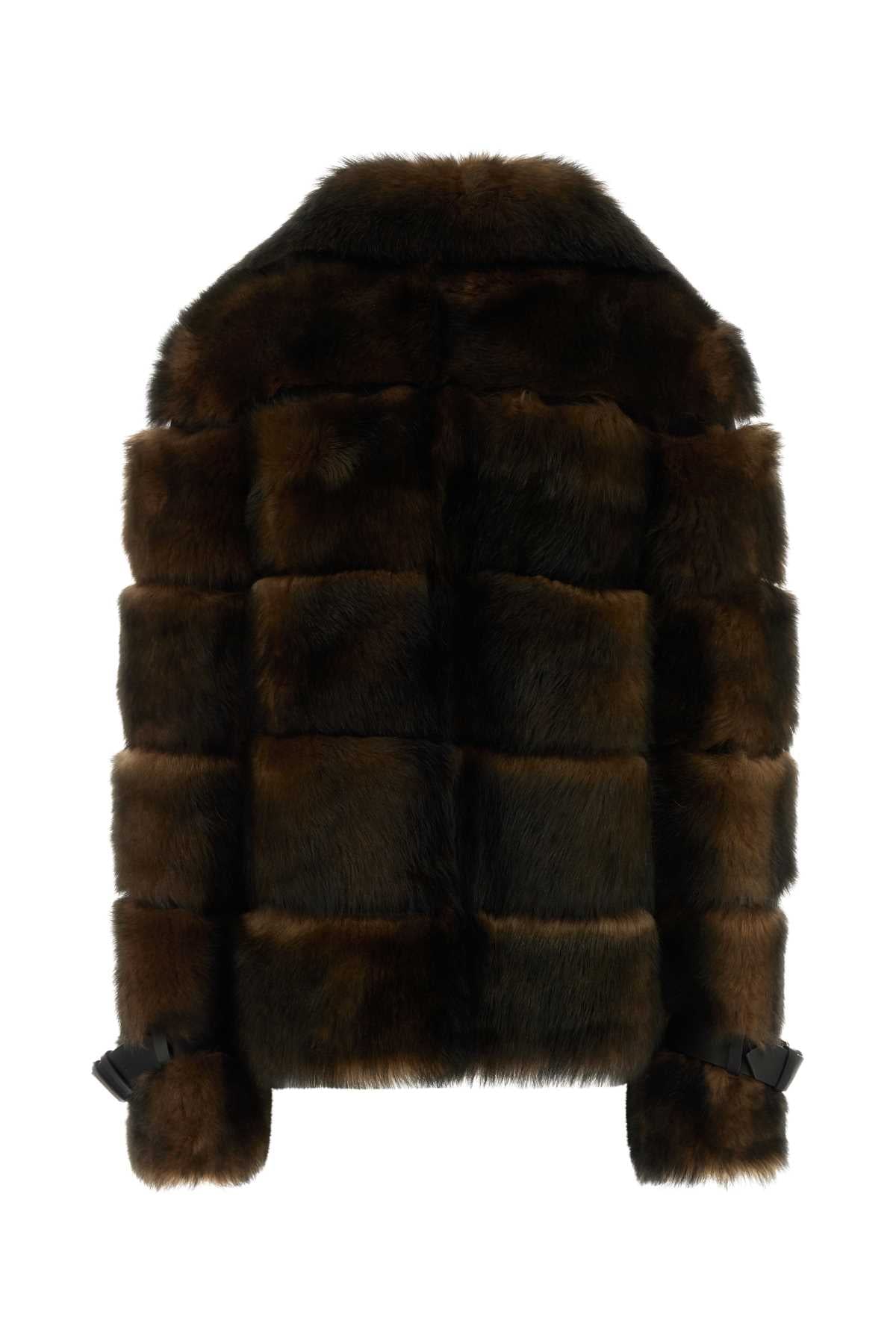 Fendi Women Brown Fur FENDI